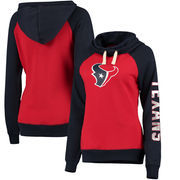 Houston Texans G-III 4Her by Carl Banks Women's Scrimmage Pullover Hoodie - Red