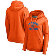 New York Knicks Women's Overtime Pullover Hoodie - Orange