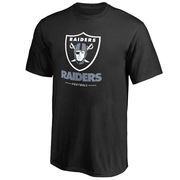Oakland Raiders NFL Pro Line by Fanatics Branded Youth Team Lockup T-Shirt - Black