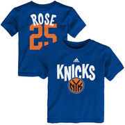 Derrick Rose New York Knicks adidas Infant Name & Number T-Shirt - Royal