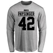 Spencer Paysinger Player Issued Long Sleeve T-Shirt - Ash