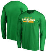 Norfolk State Spartans Fanatics Branded Team Strong Long Sleeve T-Shirt - Kelly Green