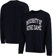 Notre Dame Fighting Irish Champion University Long Sleeve T-Shirt - Navy/White