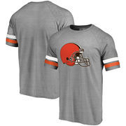 Cleveland Browns NFL Pro Line by Fanatics Branded Refresh Timeless Tri-Blend T-Shirt - Black