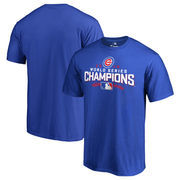 Chicago Cubs 2016 World Series Champions Walk T-Shirt - Royal