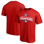 Chicago Cubs 2016 World Series Champions Walk T-Shirt - Red