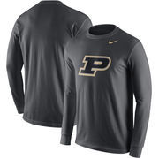 Purdue Boilermakers Nike Logo Long Sleeve T-Shirt - Anthracite