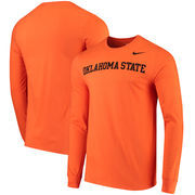 Oklahoma State Cowboys Nike Wordmark Long Sleeve T-Shirt - Orange