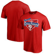 Philadelphia Phillies Fanatics Branded 2017 MLB Spring Training Logo T-Shirt - Red