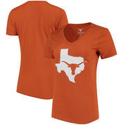 Texas Longhorns Women's State Long Sleeve T-Shirt - Texas Orange