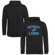 Detroit Lions NFL Pro Line by Fanatics Branded Youth Victory Arch Pullover Hoodie - Black