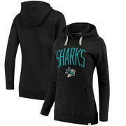 San Jose Sharks Fanatics Branded Women's Indestructible Pullover Hoodie - Black