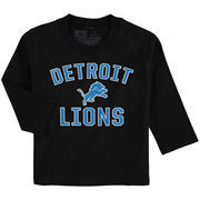 Detroit Lions NFL Pro Line by Fanatics Branded Toddler Victory Arch Long Sleeve T-Shirt - Black