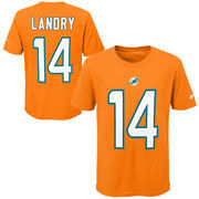 Jarvis Landry Miami Dolphins Nike Youth Color Rush Player Pride Name & Number T-Shirt - Orange