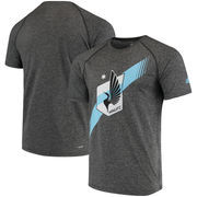 Minnesota United FC adidas Ultimate Jersey Hook climalite T-Shirt - Heathered Gray
