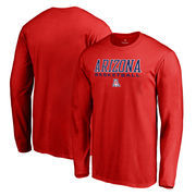 Arizona Wildcats Fanatics Branded True Sport Basketball Long Sleeve T-Shirt - Red