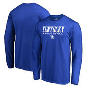 Kentucky Wildcats Fanatics Branded True Sport Basketball Long Sleeve T-Shirt - Royal