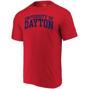 Dayton Flyers Alta Gracia (Fair Trade) Arched Wordmark T-Shirt - Red