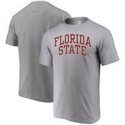 Florida State Seminoles Alta Gracia (Fair Trade) Arched Wordmark T-Shirt - Heathered Gray