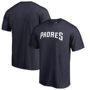 San Diego Padres Fanatics Branded Team Wordmark T-Shirt - Navy