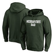 Michigan State Spartans Fanatics Branded Team Dad Pullover Hoodie - Green