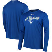 Los Angeles Dodgers Under Armour Tech Long Sleeve T-Shirt - Royal
