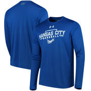 Kansas City Royals Under Armour Tech Long Sleeve T-Shirt - Royal