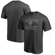 Los Angeles Kings Fanatics Branded Victory Arch T-Shirt - Heathered Gray