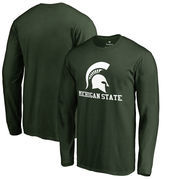 Michigan State Spartans Fanatics Branded Team Lockup Long Sleeve T-Shirt - Green
