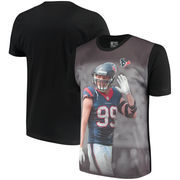 J.J. Watt Houston Texans NFL Pro Line by Fanatics Branded NFL Player Sublimated Graphic T-Shirt – Black
