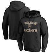 Vegas Golden Knights Fanatics Branded Victory Arch Fleece Pullover Hoodie - Black