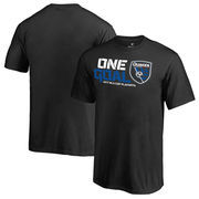 San Jose Earthquakes Fanatics Branded Youth 2017 MLS Cup Playoffs One Goal T-Shirt – Black