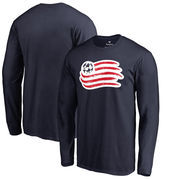 New England Revolution Fanatics Branded Primary Logo Long Sleeve T-Shirt - Navy