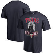 Minnesota Twins Fanatics Branded Roll Deep with the Empire T-Shirt - Navy