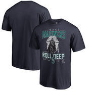 Seattle Mariners Fanatics Branded Roll Deep with the Empire T-Shirt - Navy