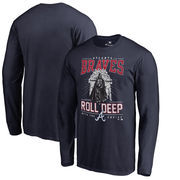 Atlanta Braves Fanatics Branded Roll Deep with the Empire Long Sleeve T-Shirt - Navy