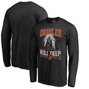 Baltimore Orioles Fanatics Branded Roll Deep with the Empire Long Sleeve T-Shirt - Black