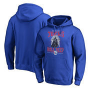 Philadelphia 76ers Fanatics Branded Star Wars Roll Deep with the Empire Pullover Hoodie - Royal