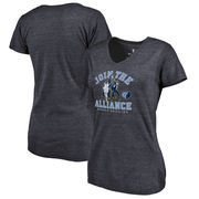 Memphis Grizzlies Fanatics Branded Women's Star Wars Alliance Tri-Blend T-Shirt - Navy