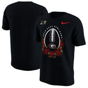 Georgia Bulldogs Nike Youth College Football Playoff 2018 Rose Bowl Bound Illustrated T-Shirt – Black