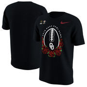 Oklahoma Sooners Nike Youth College Football Playoff 2018 Rose Bowl Bound Illustrated T-Shirt – Black