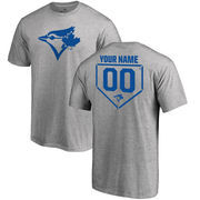Toronto Blue Jays Fanatics Branded Personalized RBI T-Shirt - Heathered Gray