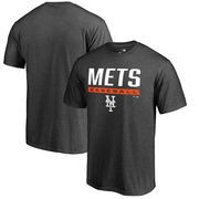 New York Mets Fanatics Branded Big & Tall Win Stripe T-Shirt – Charcoal