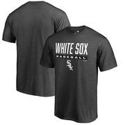 Chicago White Sox Fanatics Branded Win Stripe T-Shirt – Heathered Charcoal
