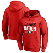 Georgia Bulldogs Fanatics Branded College Football Playoff 2018 Rose Bowl Bound Delay Pullover Hoodie – Red