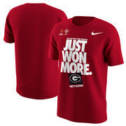 Georgia Bulldogs Nike College Football Playoff 2018 Rose Bowl Champions Locker Room T-Shirt – Red