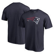 New England Patriots NFL Pro Line by Fanatics Branded X-Ray Big & Tall T-Shirt - Navy