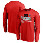 Ohio State Buckeyes Fanatics Branded 2017 Cotton Bowl Champions Flea Flicker Long Sleeve T-Shirt – Scarlet