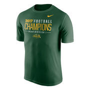 NDSU Bison Nike 2017 NCAA FCS National Champions Legend Performance T-Shirt – Green