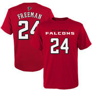 Devonta Freeman Atlanta Falcons Youth Mainliner Name & Number T-Shirt – Red